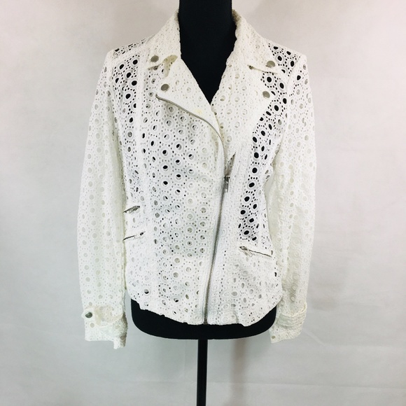 INC International Concepts Jackets & Coats Inc International White